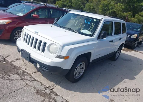 2012 Jeep Patriot Sport из США, поврежденный, VIN 1C4NJPBAXCD684585
